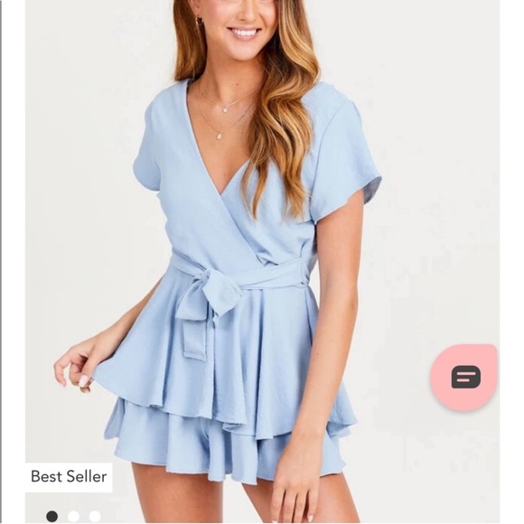 Altar'd State Dresses & Skirts - Altar'd State Light Blue Mini Dress